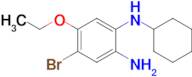 4-Bromo-N1-cyclohexyl-5-ethoxy-1,2-benzenediamine