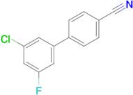4-(3-Chloro-5-fluorophenyl)benzonitrile