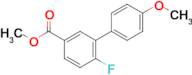 Methyl 4-fluoro-3-(4-methoxyphenyl)benzoate