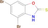 4,6-Dibromobenzooxazole-2-thione