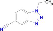 1-Ethyl-1,2,3-benzotriazole-5-carbonitrile