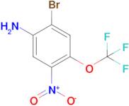 2-Bromo-5-nitro-4-trifluoromethoxyaniline