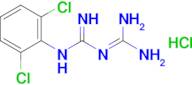 1-[(diaminomethylidene)amino]-N-(2,6-dichlorophenyl)methanimidamide hydrochloride