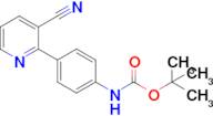 tert-Butyl N-[4-(3-cyanopyridin-2-yl)phenyl]carbamate