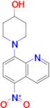1-(5-Nitroquinolin-8-yl)piperidin-4-ol
