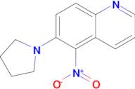 5-Nitro-6-(pyrrolidin-1-yl)quinoline