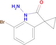 1-(3-Bromophenyl)cyclopropanecarboxylic acid hydrazide