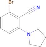 2-Bromo-6-pyrrolidinobenzonitrile