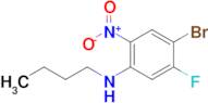 4-Bromo-N-butyl-5-fluoro-2-nitroaniline