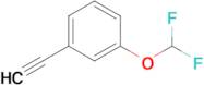 3-(Difluoromethoxy)phenylacetylene