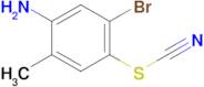 5-Bromo-2-methyl-4-thiocyanatoaniline