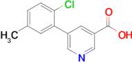 5-(2-Chloro-5-methylphenyl)pyridine-3-carboxylic acid