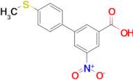 3-(4-Methylthiophenyl)-5-nitrobenzoic acid