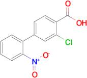 2-Chloro-4-(2-nitrophenyl)benzoic acid