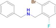 1-Bromo-3-fluoro-2-(benzylaminomethyl)benzene