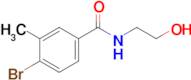 4-Bromo-N-(2-hydroxyethyl)-3-methylbenzamide