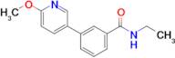 N-Ethyl-3-(6-methoxypyridin-3-yl)benzamide