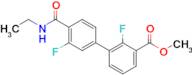 Methyl 3-[4-(ethylcarbamoyl)-3-fluorophenyl]-2-fluorobenzoate