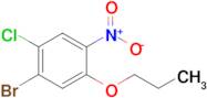 1-Bromo-2-chloro-4-nitro-5-propoxybenzene