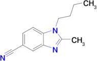 1-Butyl-2-methyl-1,3-benzodiazole-5-carbonitrile