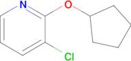 3-Chloro-2-(cyclopentyloxy)pyridine