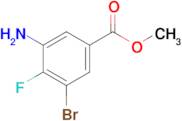 methyl 3-amino-5-bromo-4-fluorobenzoate