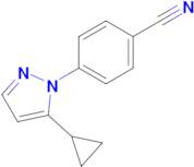 4-(5-Cyclopropylpyrazol-1-yl)benzonitrile