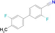4-Cyano-3,3'-difluoro-4'-methylbiphenyl