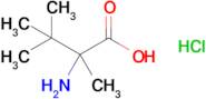 2-Amino-2-t-butylpropanoic acid HCl