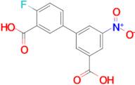 4-Fluoro-5'-nitrobiphenyl-3,3'-dicarboxylic acid