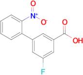 3-Fluoro-5-(2-nitrophenyl)benzoic acid