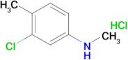3-Chloro-N,4-dimethylaniline, HCl