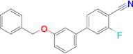 4-[3-(Benzyloxy)phenyl]-2-fluorobenzonitrile