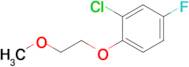 2-Chloro-4-fluoro-1-(2-methoxyethoxy)benzene