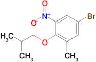 5-Bromo-2-isobutoxy-3-nitrotoluene