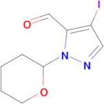 4-Iodo-1-(oxan-2-yl)pyrazole-5-carbaldehyde