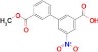 3-(3-Methoxycarbonylphenyl)-5-nitrobenzoic acid