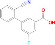 3-(2-Cyanophenyl)-5-fluorobenzoic acid