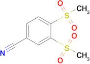 3,4-Dimethanesulfonylbenzonitrile