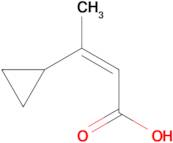 (Z)-3-Cyclopropylbut-2-enoic acid