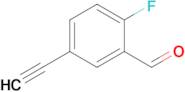 5-Ethynyl-2-fluorobenzaldehyde