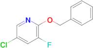 2-(Benzyloxy)-5-chloro-3-fluoropyridine