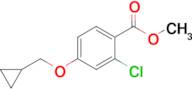 Methyl 4-(cyclopropylmethoxy)-2-chlorobenzoate