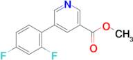 Methyl 5-(2,4-difluorophenyl)-3-pyridinecarboxylate