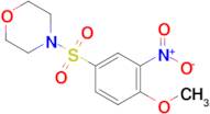 4-[(4-Methoxy-3-nitrobenzene)sulfonyl]morpholine