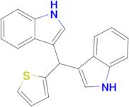 3-[1H-indol-3-yl(thiophen-2-yl)methyl]-1H-indole