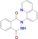 2-Quinolin-8-yl-2,3-dihydrophthalazine-1,4-dione
