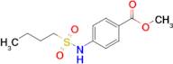 Methyl 4-(butane-1-sulfonamido)benzoate