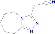 (6,7,8,9-Tetrahydro-5H-[1,2,4]triazolo[4,3-a]azepin-3-yl)-acetonitrile