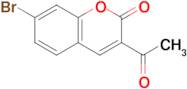 3-Acetyl-7-bromo-2H-1-benzopyran-2-one